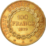 100 Francs Or - Laurée / Génie